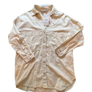 Zara Womens Shirt NWT Sz XS